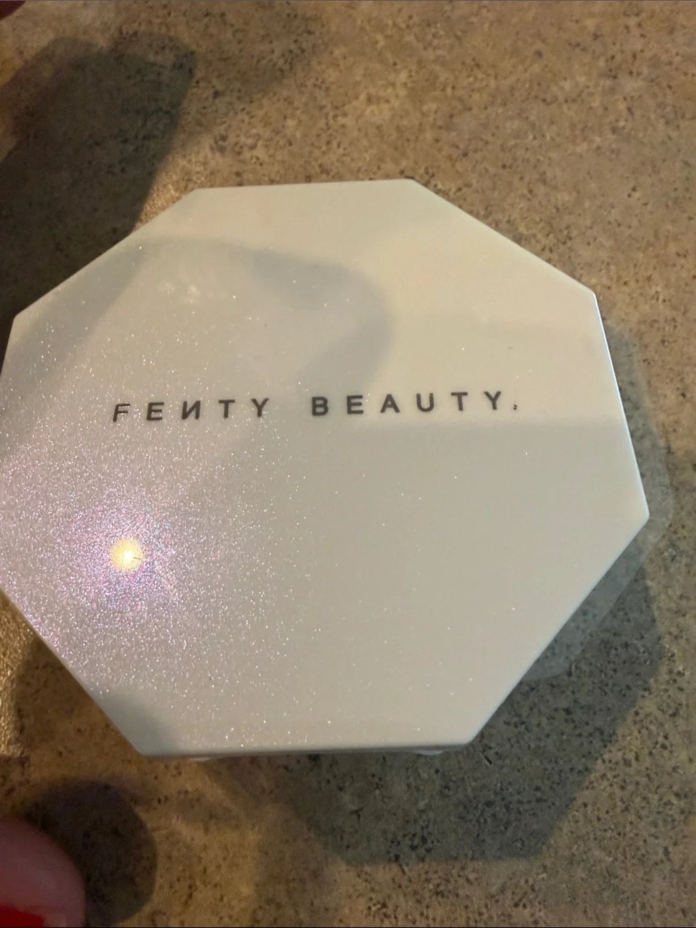 Fenty Beauty White Octagonal Compact Setting Powder
